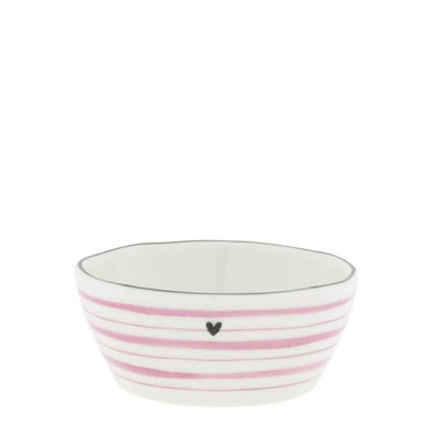 Bastion Collections Dip-Schälchen Watercolour Rose Stripes