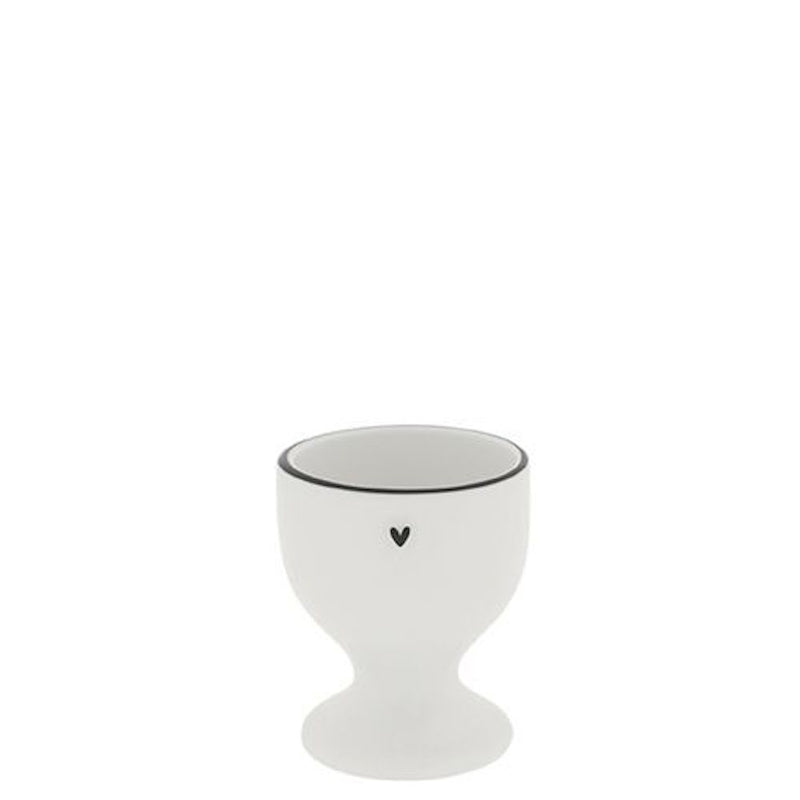 Bastion Collections Eierbecher Herz Schwarz