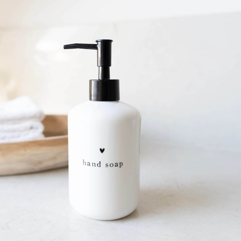 Bastion Collections Seifenspender Black Heart Hand Soap