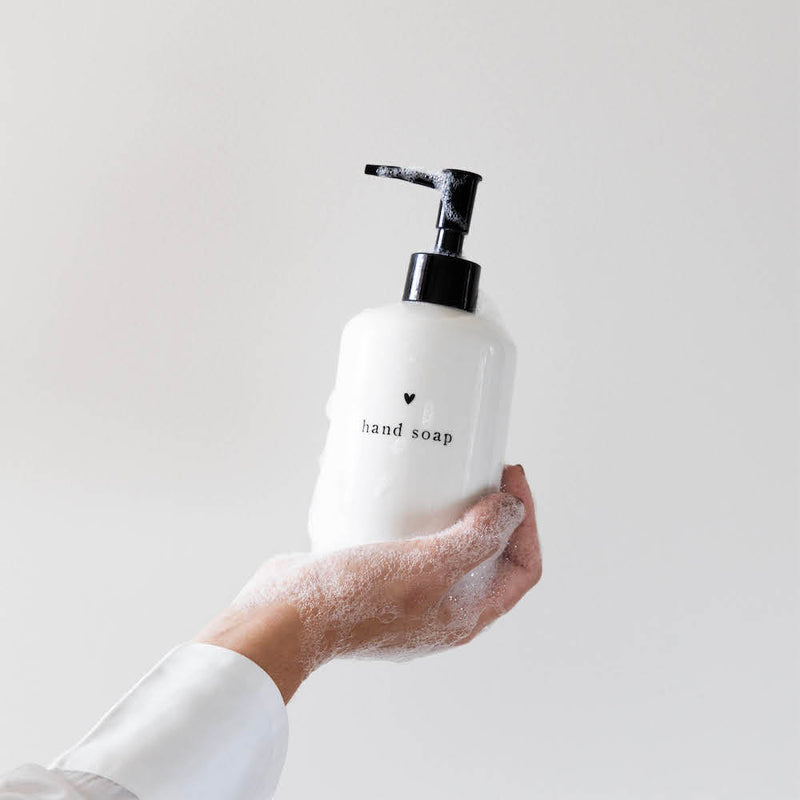 Bastion Collections Seifenspender Black Heart Hand Soap