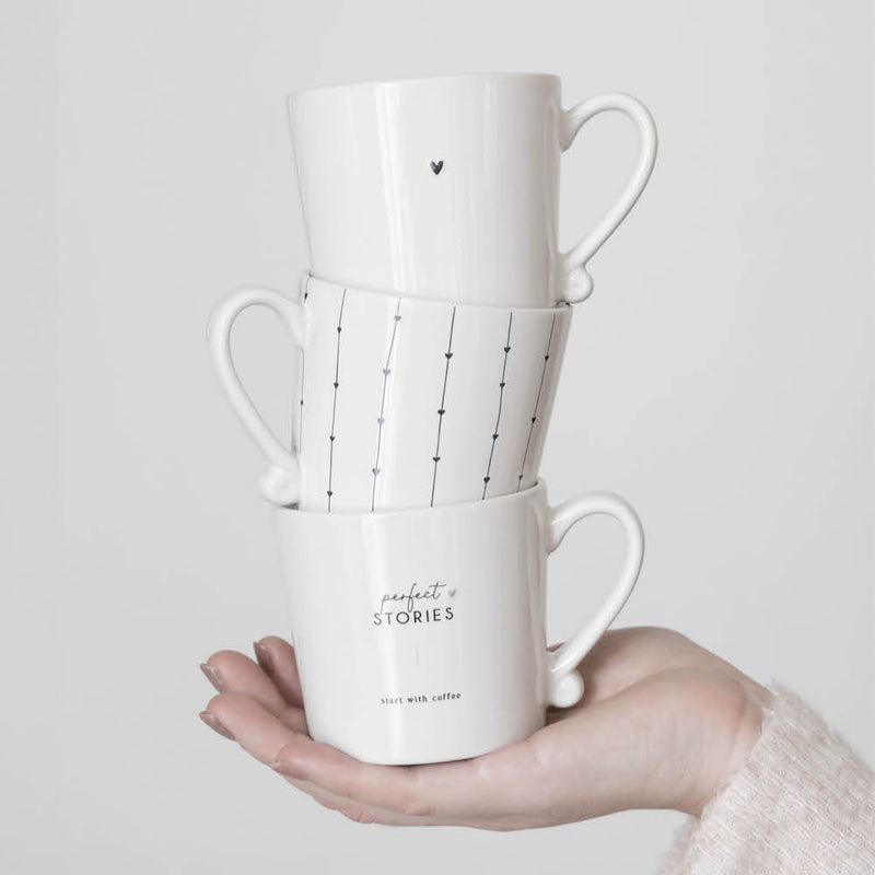 Bastion Collections Tasse perfect stories schwarz