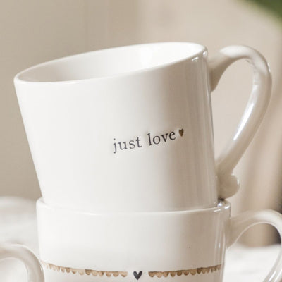 Bastion Collections Tasse Just love