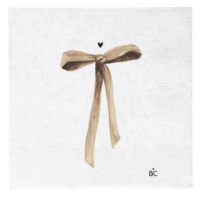 Bastion Collections Servietten Bow
