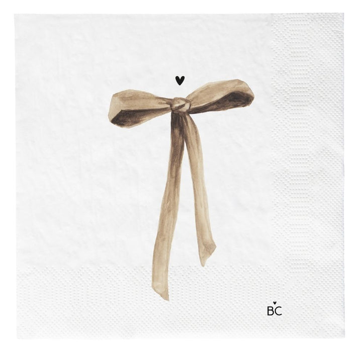Bastion Collections Servietten Bow