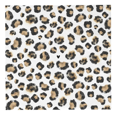 Bastion Collections Servietten Leopard