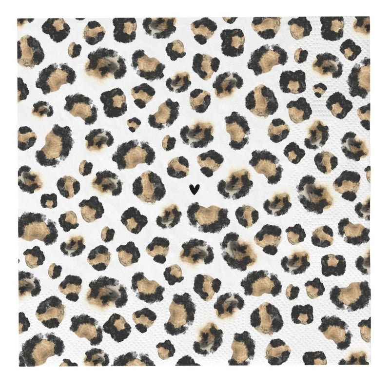 Bastion Collections Servietten Leopard