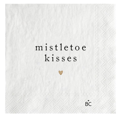 Bastion Collections Cocktail Servietten Mistletoe