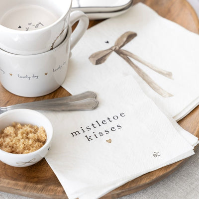 Bastion Collections Cocktail Servietten Mistletoe