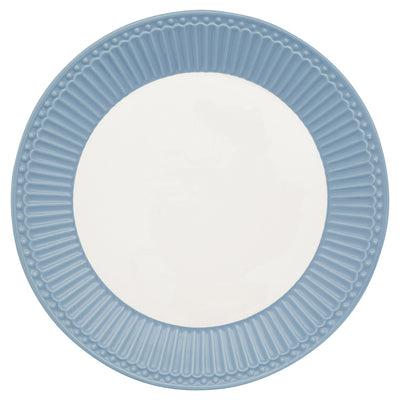 Greengate Frühstücksteller Alice himmelblau