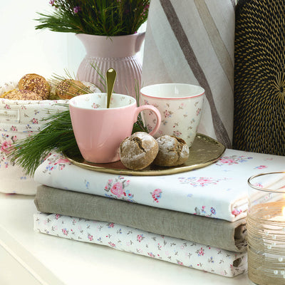 Greengate Tischläufer Elysia weiß