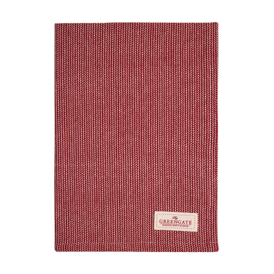 Greengate Geschirrtuch Alicia rot