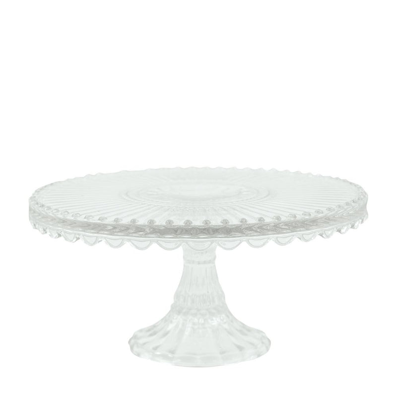 Greengate Glas Kuchenständer Alice klar