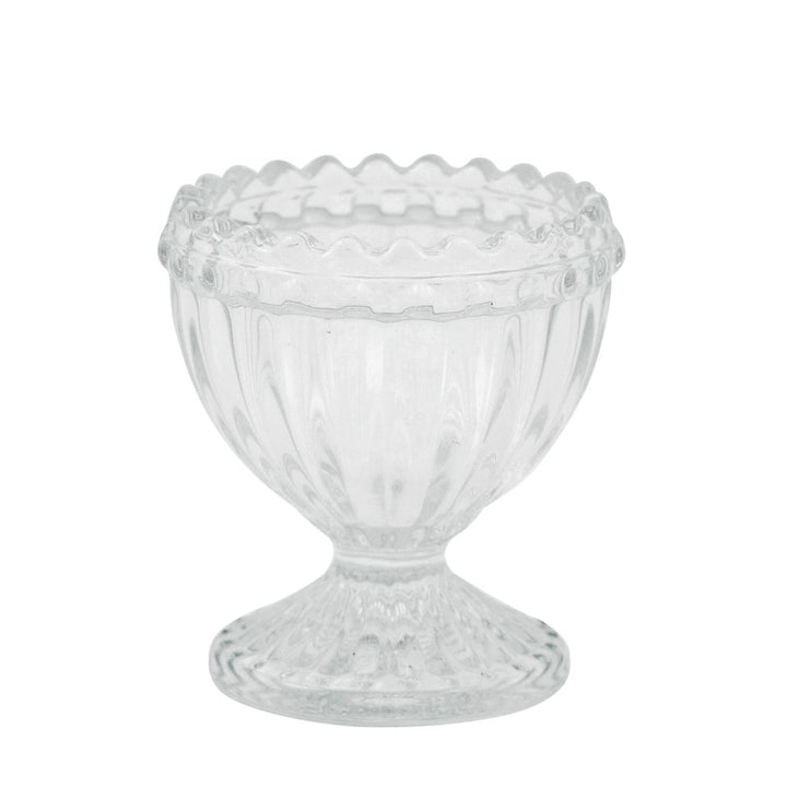 Greengate Glas Eierbecher Alice klar