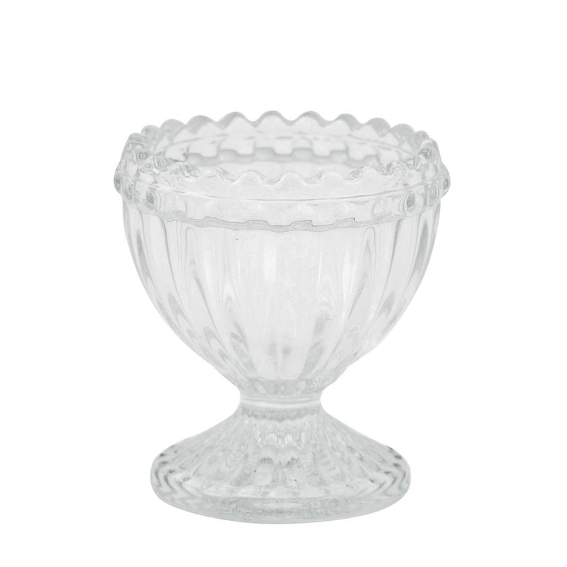 Greengate Glas Eierbecher Alice klar