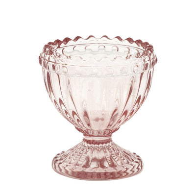 Greengate Glas Eierbecher Alice hellrosa