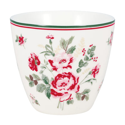 Greengate Latte Cup Leonora weiß