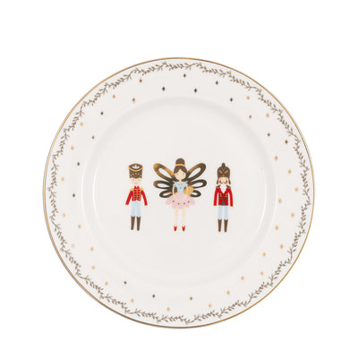 Greengate Frühstücksteller Cindarella weiß
