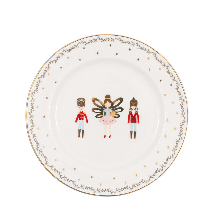 Greengate Frühstücksteller Cindarella weiß
