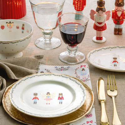 Greengate Frühstücksteller Cindarella weiß