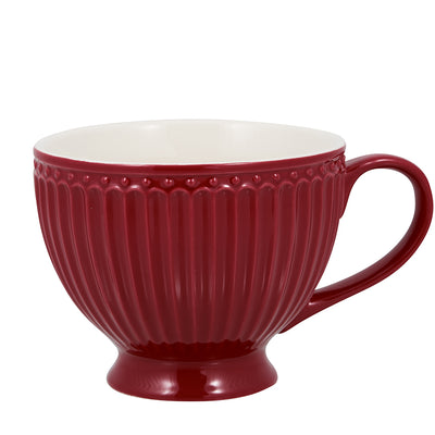 Greengate Teetasse Alice weinrot