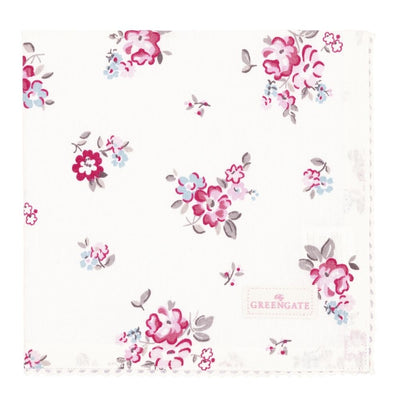 Greengate Serviette mit Spitze Elba weiß