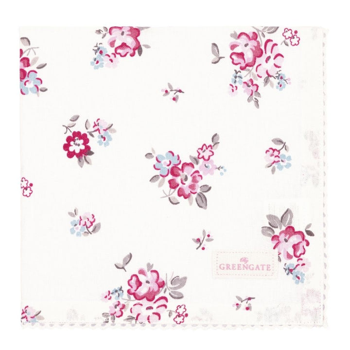 Greengate Serviette mit Spitze Elba weiß
