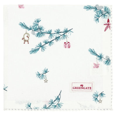 Greengate Serviette mit Spitze Juana weiß