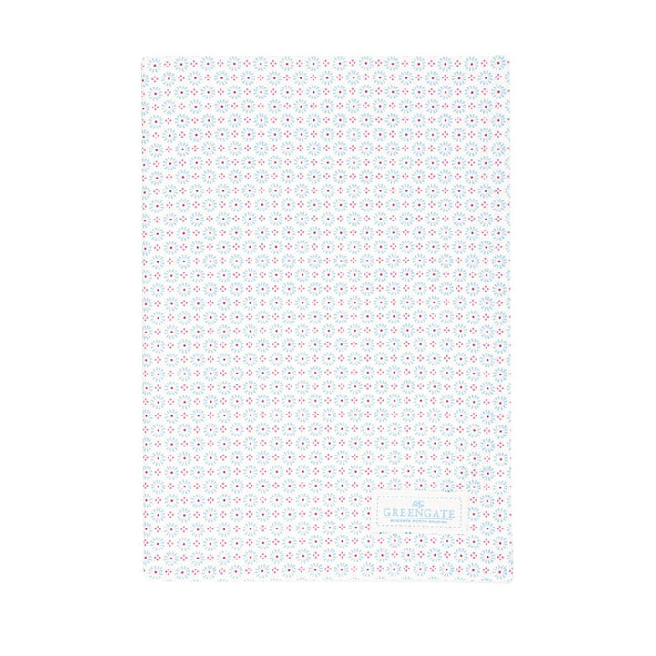 Greengate Geschirrtuch Narina hellblau