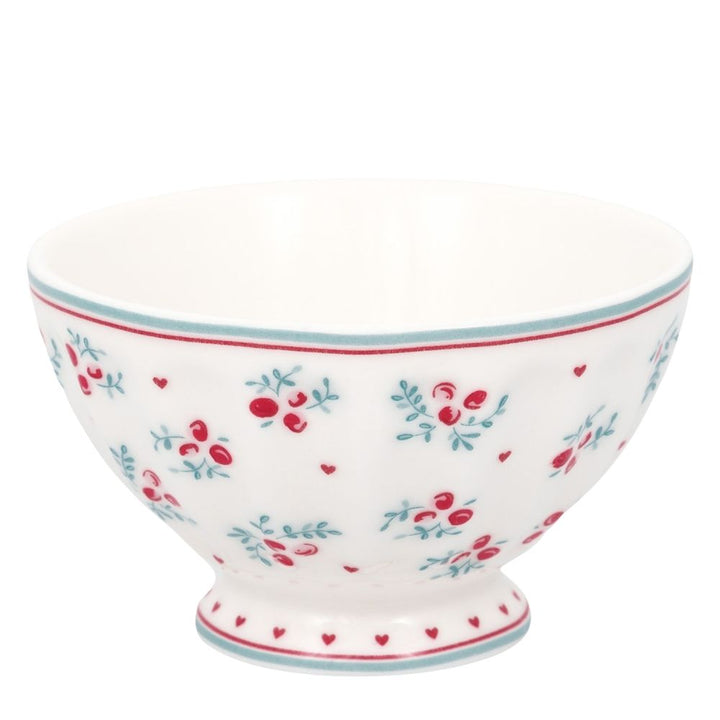 Greengate French Bowl Belia weiß mittel