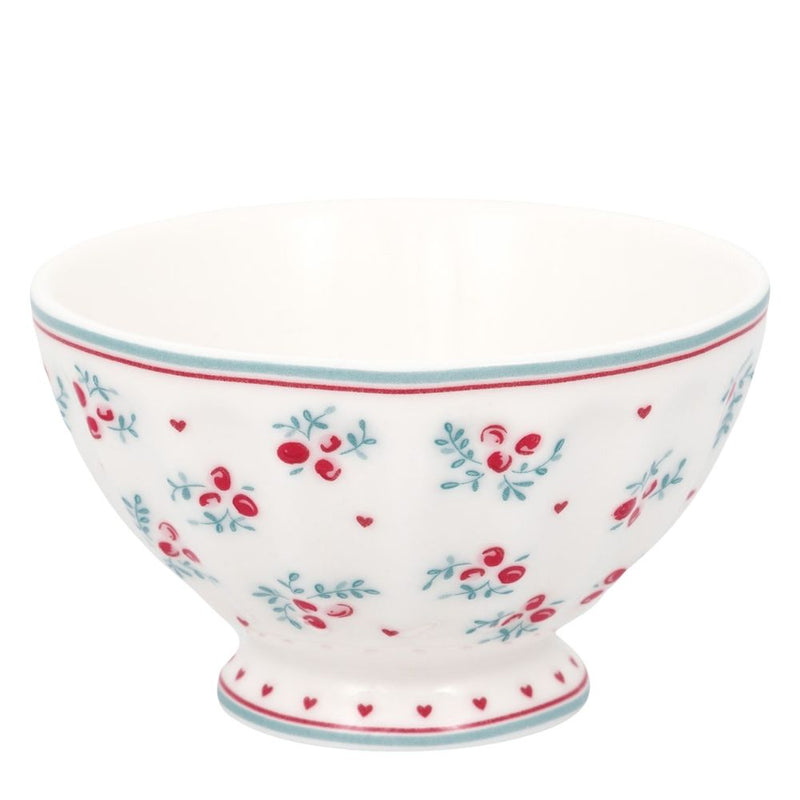 Greengate French Bowl Belia weiß mittel