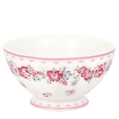 Greengate French Bowl Elba weiß groß