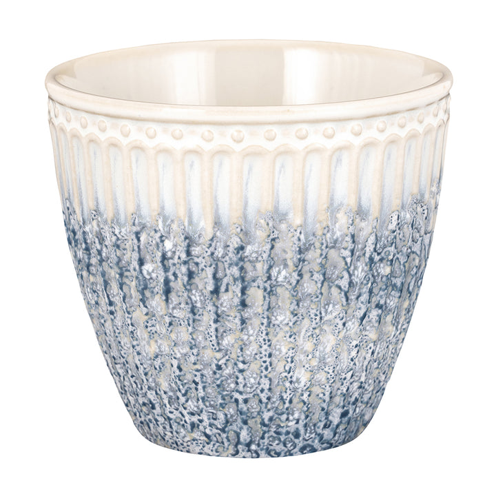 Greengate Latte Cup Alice ripple blue