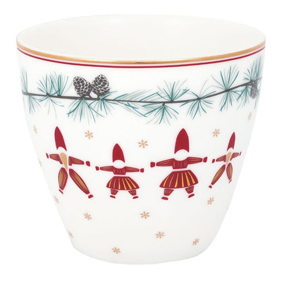 Greengate Latte Cup Juana weiß
