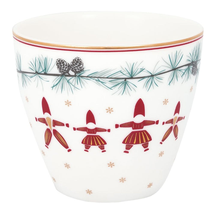 Greengate Latte Cup Juana weiß