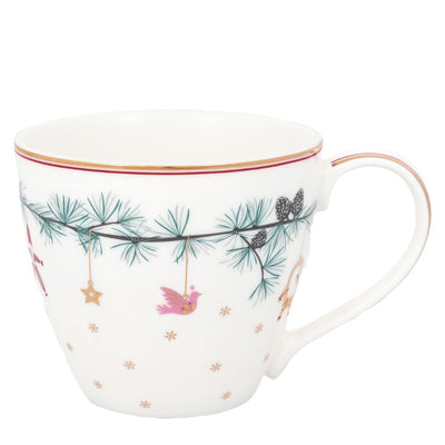 Greengate Tasse Juana weiß