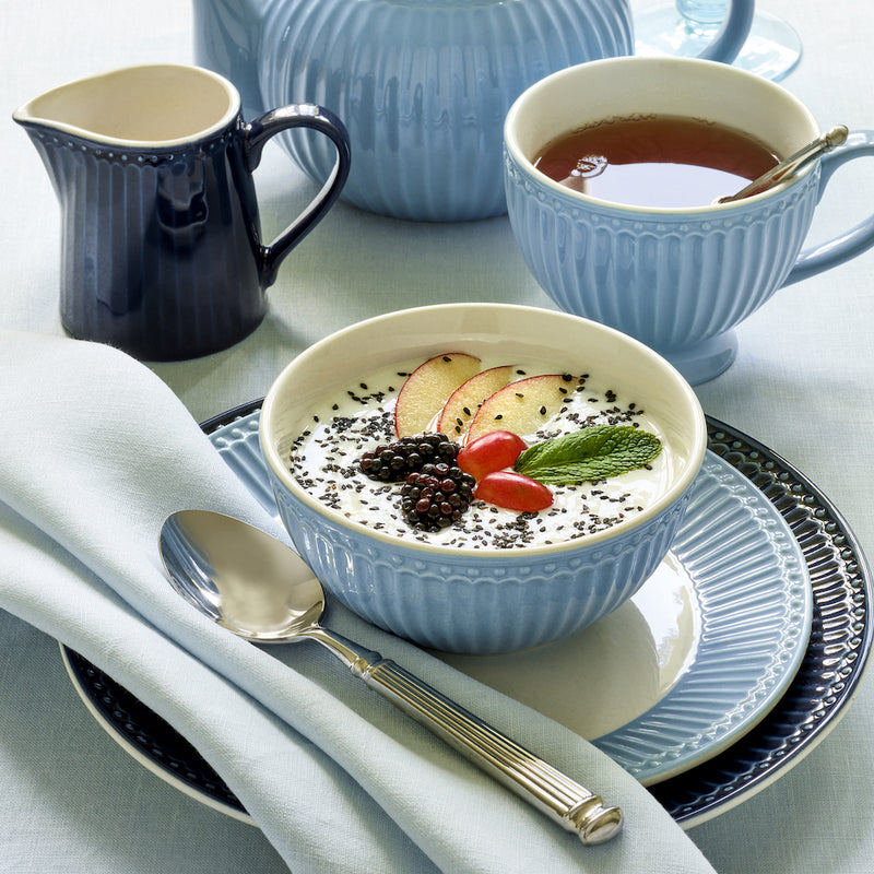 Greengate Frühstücksteller Alice himmelblau