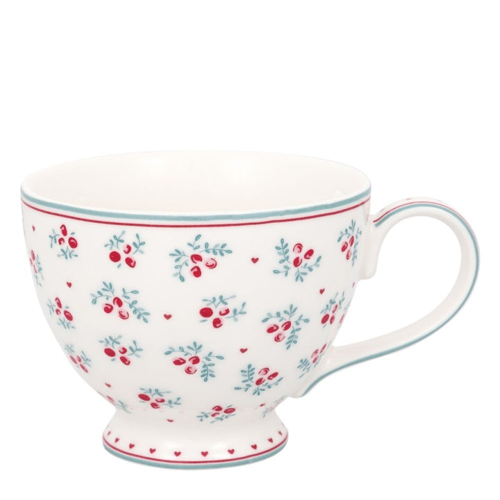 Greengate Teetasse Belia weiß