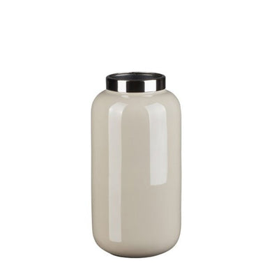 Vase Metall sandstone 18 cm