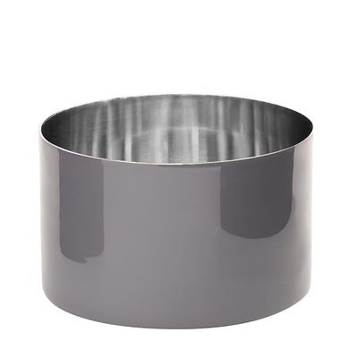 Windlicht Madras Emaille cool gray S