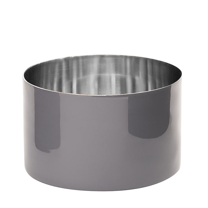 Windlicht Madras Emaille cool gray S