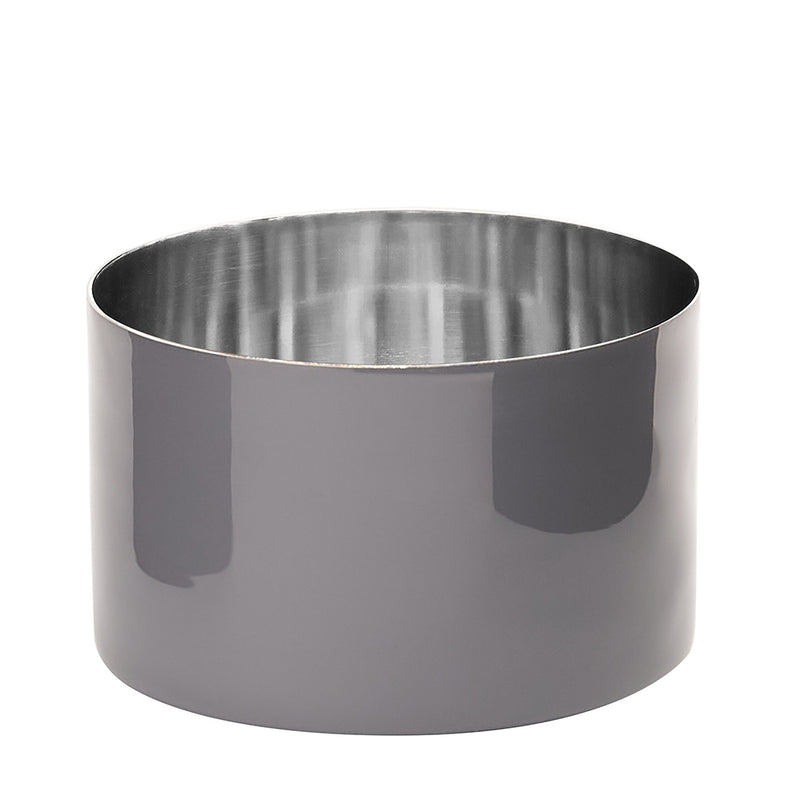 Windlicht Madras Emaille cool gray S
