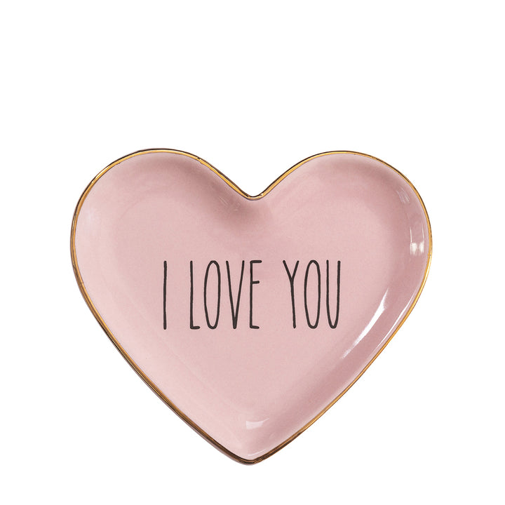 Herzteller I love you Rosa Flach