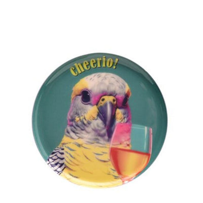 Dekotablett Cheerio! Grün 13 cm