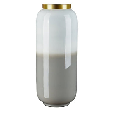 Vase Metall Farbverlauf 32 cm