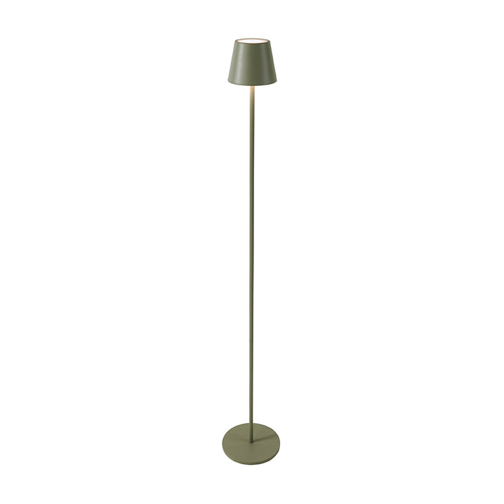 LED Stehleuchte grau