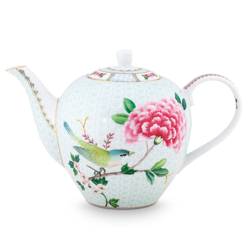 Pip Studio Teekanne Blushing Birds weiß groß