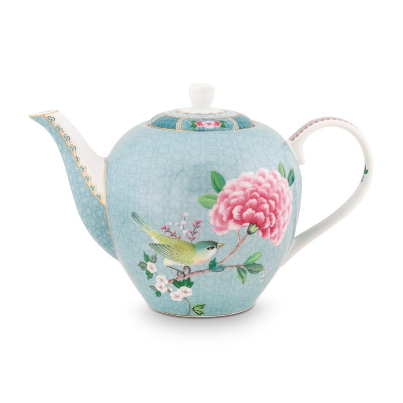 Pip Studio Teekanne Blushing Birds blau groß