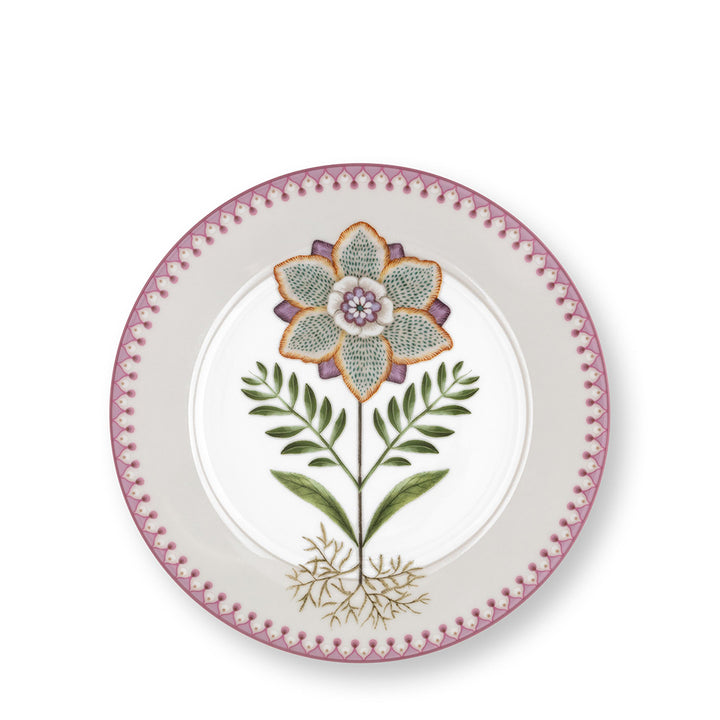 Pip Studio Frühstücksteller Lily & Lotus Blüte lila 21 cm