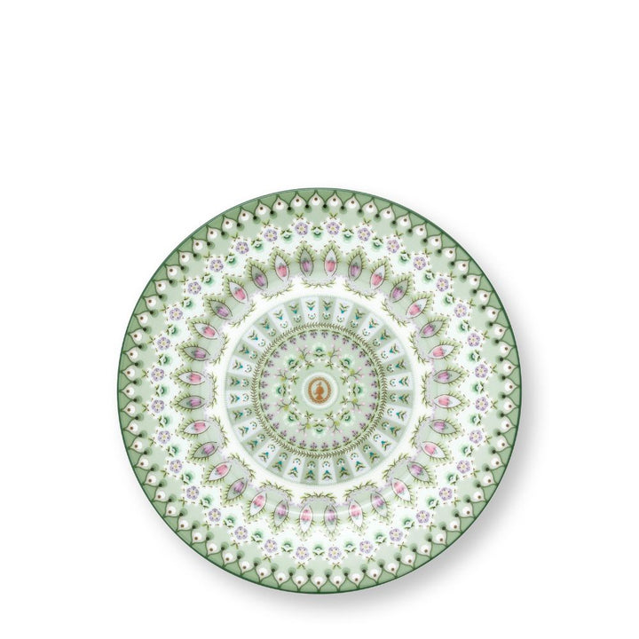 Pip Studio Gebäckteller Lily & Lotus Moon Delight hellgrün 17 cm