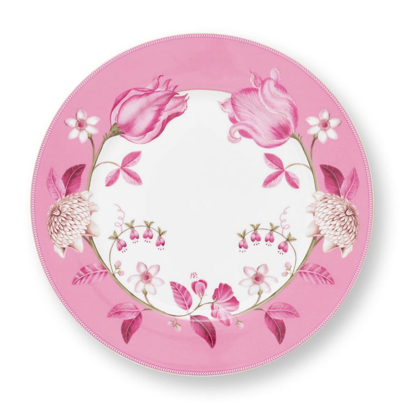 Pip Studio Platzteller Jolie Tulpen rosa 32 cm